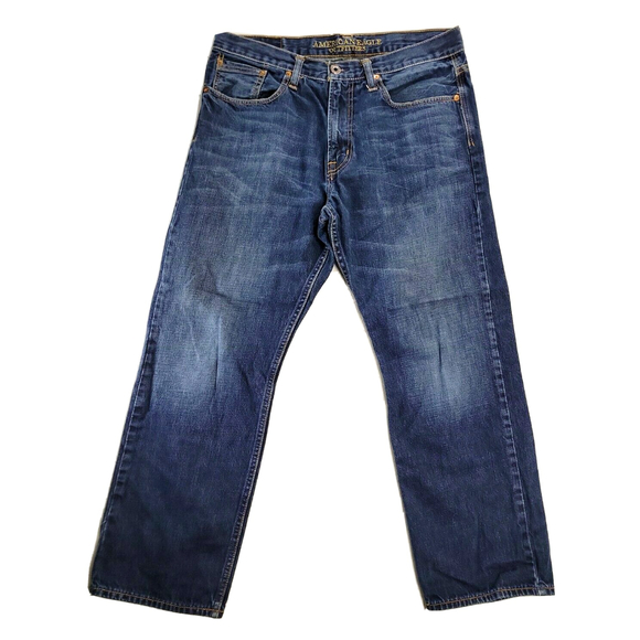 American Eagle Outfitters Other - American Eagle Men's 34x30 Relaxed Straight Denim Blue Jeans
